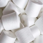 Tahan Luntur Yang Baik Spun Benang Polyester Plastik Pencelupan Tabung AAA Grade Untuk Kaus Kaki Rajut
