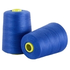 High Strengh 100 Spun Thread Jahit Polyester Baik Evenness 20/2 Untuk Jeans