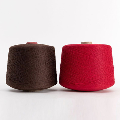 100% Polyester Dyeed Ring Spun Yarn 20/2 20/3 40/3 40/2 60/2 Sampel Gratis