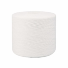 100% Polyester Ring Spun Yarn Pra Dicelup Putih Mentah Untuk Menjahit 40/2 Proses Teknisi TFO