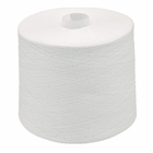 Paper Cone Dye Tube Spun Polyester Benang Kekuatan Tinggi Anti Pilling