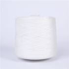 50/2 50/3 Tenun Cincin Spun Polyester Benang Kertas / Kerucut Plastik Rendah Hygroscopic