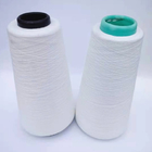 Benang Spun Ring Polyester Kekuatan Tinggi 20S / 9, 100 Spun Thread Jahit Polyester