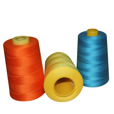 Harga murah pabrik 5000 Yards 100% Spun Polyester Sewing Thread 40/2 3000 Yards dalam stok