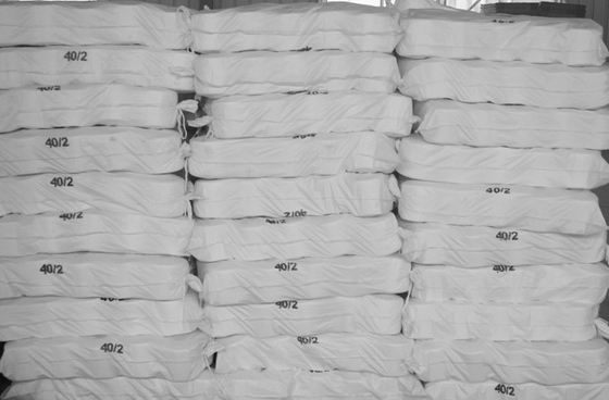Benang Polyester Industri 40/2 20/2 100% Benang Polyester Ring Spun