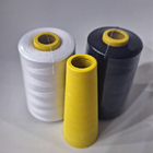 Kekuatan yang Baik Multi Color Spun Polyester Sewing Thread 5000 Yards 40/2