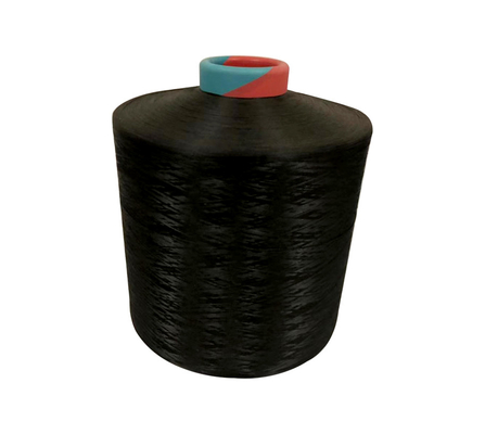 75D/36F Raw White Black SD 100% Polyester Filament Benang awet