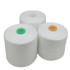 Jual Panas Hitam mentah 100% Polyester Spun Yarn 40/2 40/3 50/2 60/2