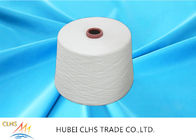 Benang Polyester Putih Cincin Spun Optik 50/2 50/3 Bahan serat stabil 100% Polyester