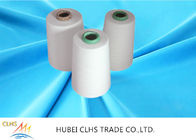 Dyeing Tube Ring Spun Polyester Benang Kekuatan Tinggi 40s / 2 Hitungan Single Twist