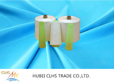 40/2, 50/2, 60/2 Single Twist Polyester Core Spun Yarn, Polyester Weaving Yarn Kurang Putus