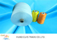 Kekuatan Tinggi Core Spun TFO Benang 100% Polyester Spun Sinopec Staple Fiber Material