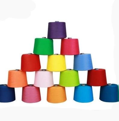 40/2 20/2 Warna diwarnai 100% Polyester Ring Spun Benang Jahit Benang Pabrik Harga