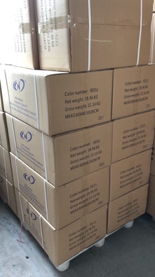 Warna Putih 40/2 Benang Jahit Polyester Untuk Pakaian