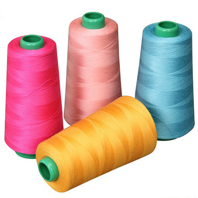 100% Polyester Sewing Thread Poly Poly Core Spun Thread Harga 40/2