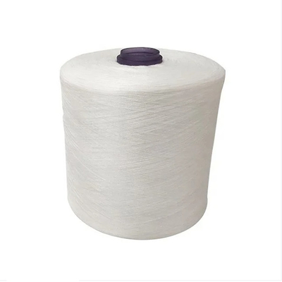 100% Polyester Ring Spun Yarn Untuk Jahit 40/2 40/3 42/2 Ringan Semi-Bull