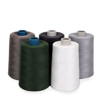 Pabrik Grosir 5000 Yards Hitam Polyester Benang Jahit Benang Untuk Jahit