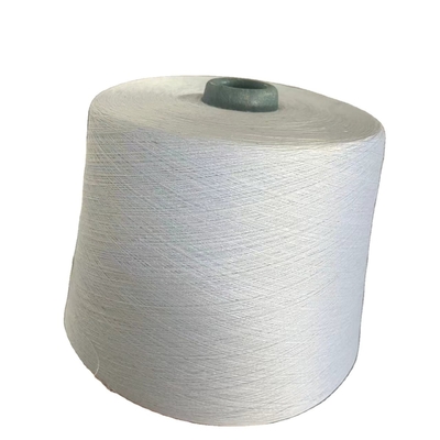 30 / 2,30 / 3 Raw White100% Benang Polyester Spun Untuk Menjahit