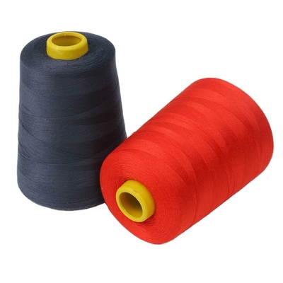 Kualitas Baik 40/2 Hitam Benang Jahit 100% Polyester Benang Pabrik Harga Grosir
