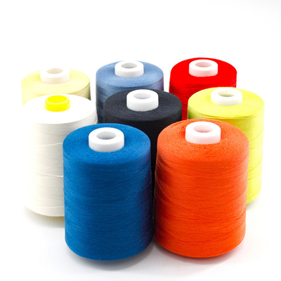 Benang jahit polyester berwarna yang disambung Benang jahit polyester Pabrik Harga Grosir