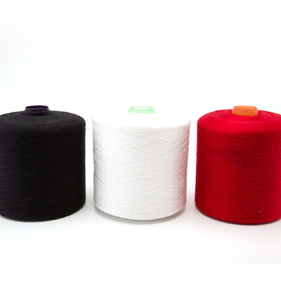 Putih Putih 100% Polyester Spun Polyester Benang 20S 30S 40S 50S 60S Untuk Thread Jahit
