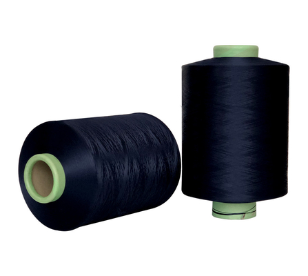 Hitam Putih SD HIM NIM DTY 100% Polyester Filament Garment Untuk Kain Kursi Mobil