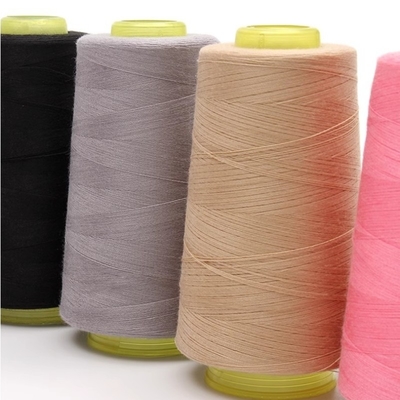Benang Jahit Poliester Spun 402 Benang Poliester Pilihan Multiwarna Untuk Gaun Kain