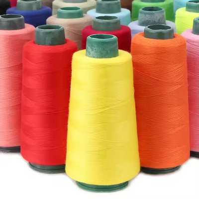 40/2 Spun Polyester Sewing Thread Bordir Benang 100% Spun Sewing Thread