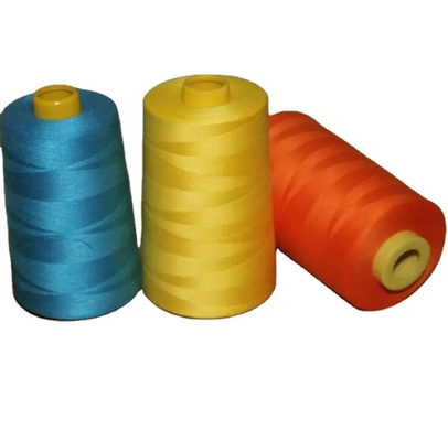Warna Khusus 50/3 100% Spun Polyester Thread jahit