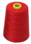 Benang jahit 40/2 5000yds Pabrik Grosir 100% Polyester Spun Dicat Bahan baku untuk Jahit Baju