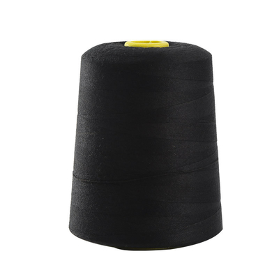 Benang jahit 40/2 5000yds Pabrik Grosir 100% Polyester Spun Dicat Bahan baku untuk Jahit Baju