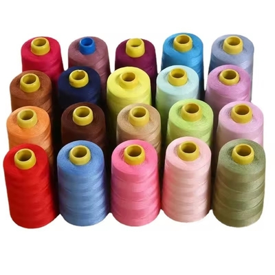 40/2 40/3 20/2 20/3 Benang Jahit Polyester Kekuatan Tinggi Untuk Pakaian