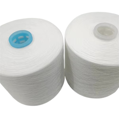 30/1 40/2 100% benang poliester untuk merajut Tenun