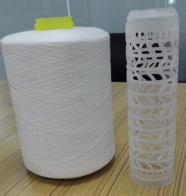 Menjahit Tenun Baku Putih Benang Kertas Kerucut 20/2 30/2 40/2 Ketahanan Abrasi