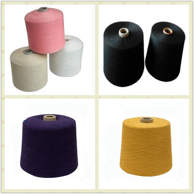 Warna 100% Polyester Warna Spun Benang 20/2, 30/2, 40/2 untuk merajut