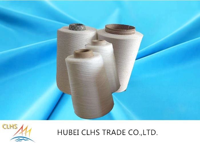 Polyester Spun Serat Dope dicelupkan benang 50s/2 Untuk kaos polo Harga pabrik