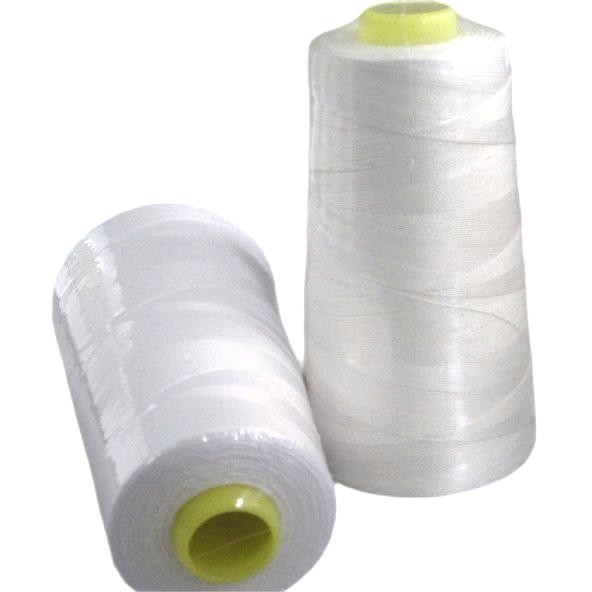 60/3 5000 Meter Warna 100 Spun Polyester Benang Jahit Dengan Warna Muli
