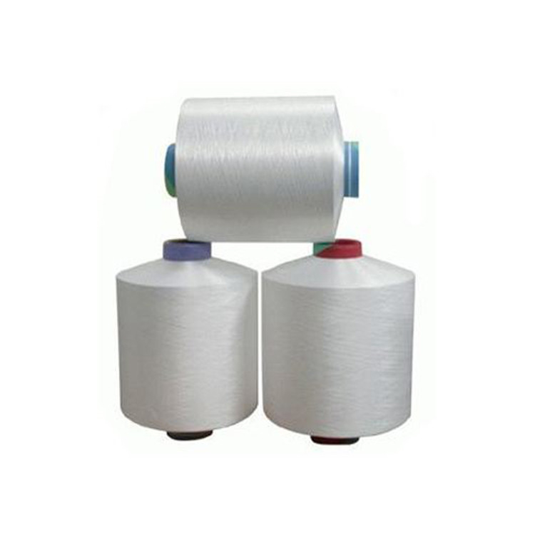 100d/36f 150d/48f 100% Putih 100% Polyester Filament Garment Untuk Kain Tirai