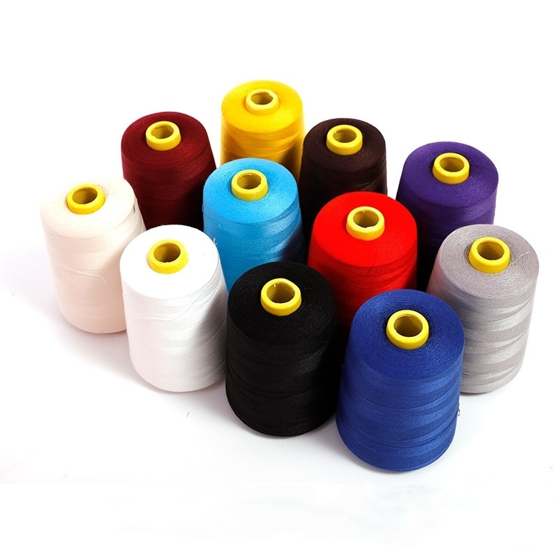 5000 Yards Sewing Thread Polyester Sewing Thread Multi-color Factory Grosir Benang Polyester