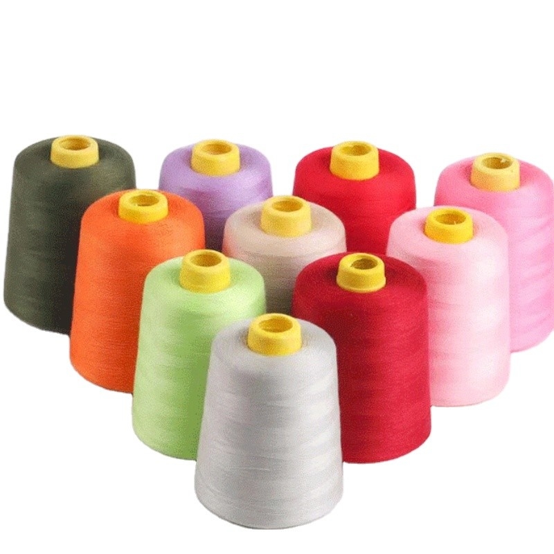 Cina 8000 Yards Polyester Sewing Thread Spun Polyester Sewing Thread Untuk Pakaian Hot Sale